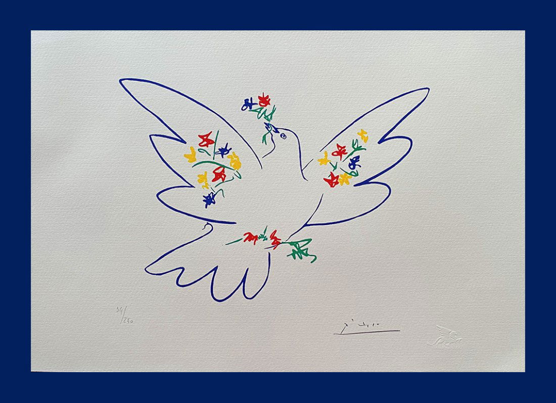 Pablo Picasso - Dove of Peace (1 of 7)