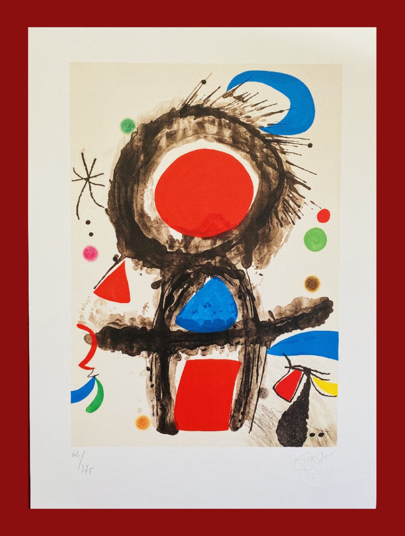 Joan Miro - Solar Bird and Lunar Bird (1 of 7)