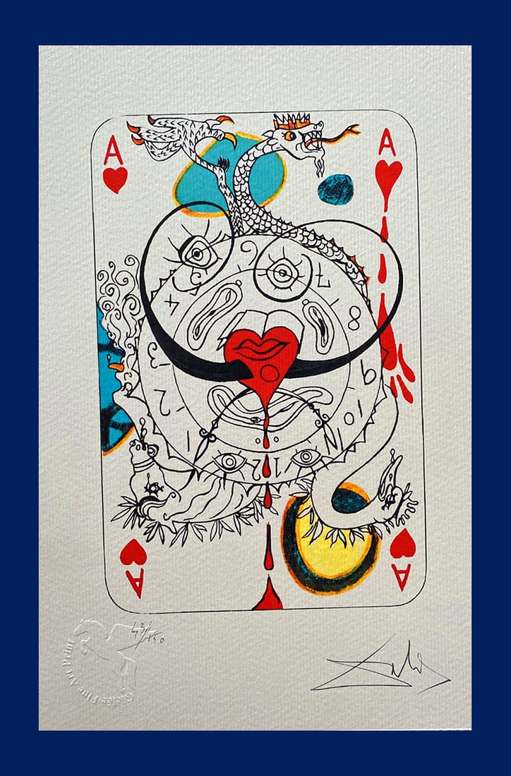 Salvador Dali - Ace of Hearts (1 of 6)