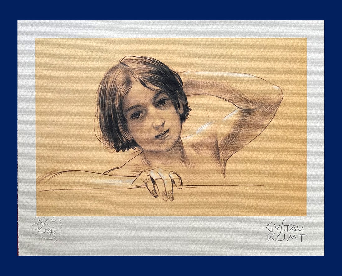 Gustav Klimt - Portrait of a Girl (1 of 6)