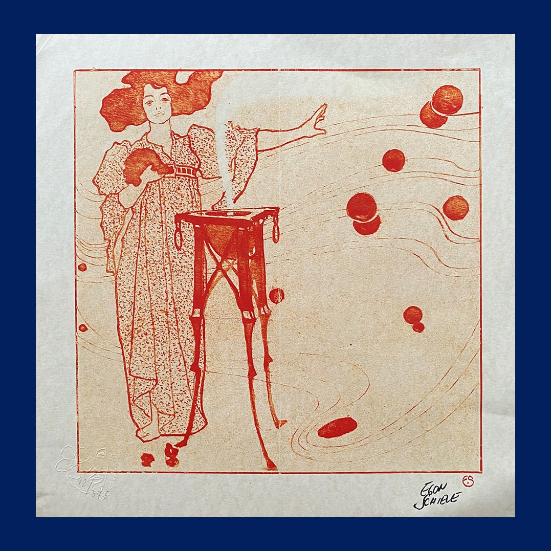 Egon Schiele - The Witch (Ver Sacrum) (1 of 7)