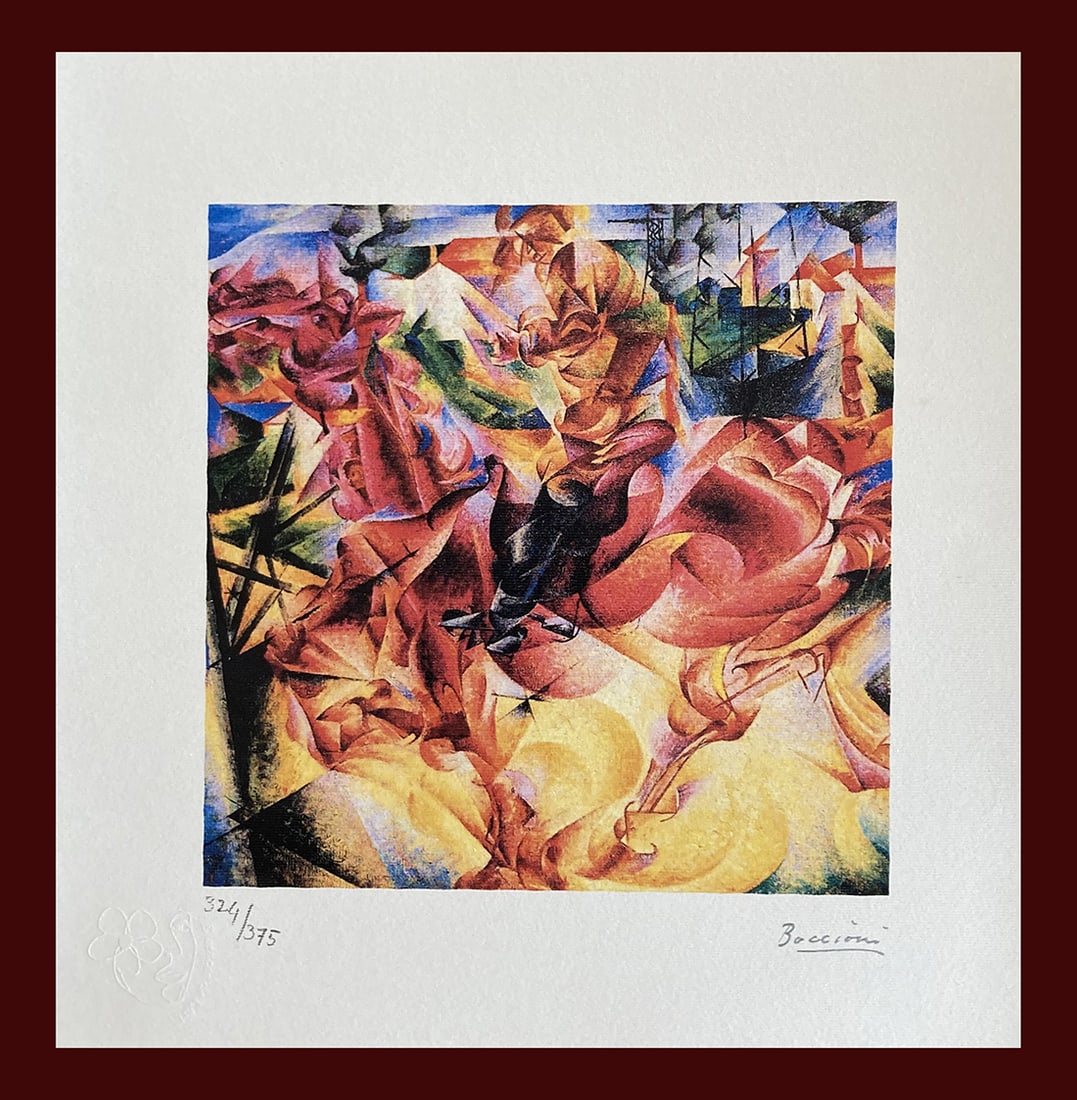 Umberto Boccioni - Futurist Knight (1 of 8)