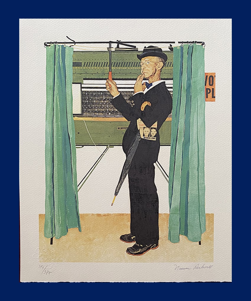 Norman Rockwell - Which One? (1 of 7)