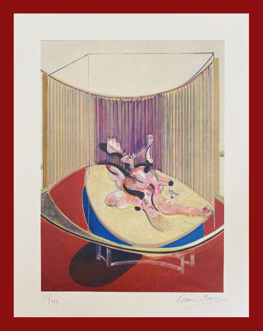Francis Bacon - Lying figure with Hypodermic Syringe (1 of 6)
