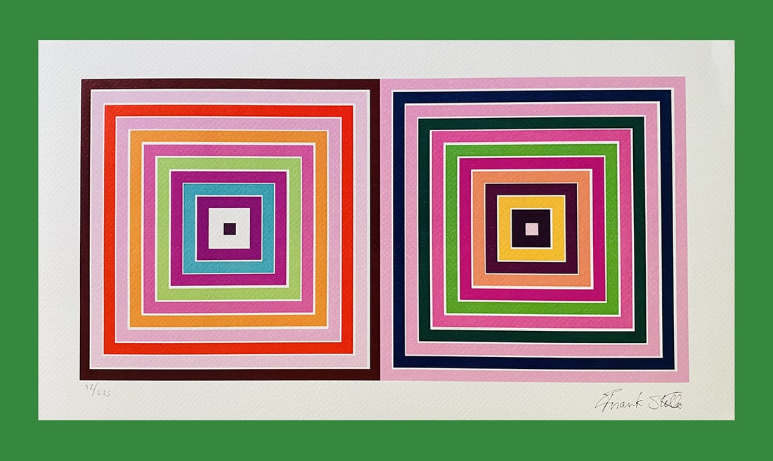Frank Stella - Double Concentric Square (1 of 6)