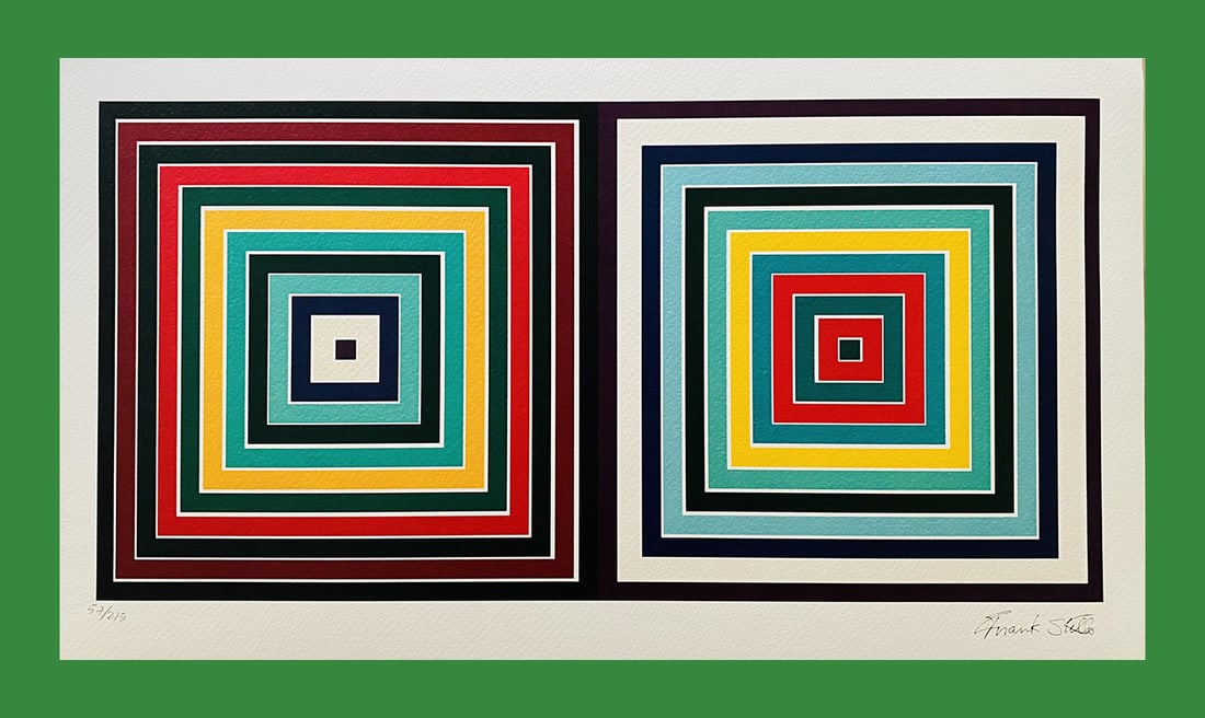 Frank Stella - Scramble: Green Double (1 of 7)