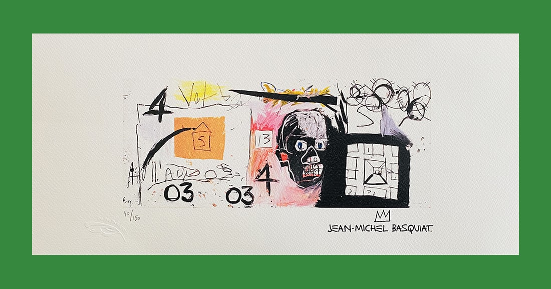 Jean Michel Basquiat - Untitled (1 of 7)