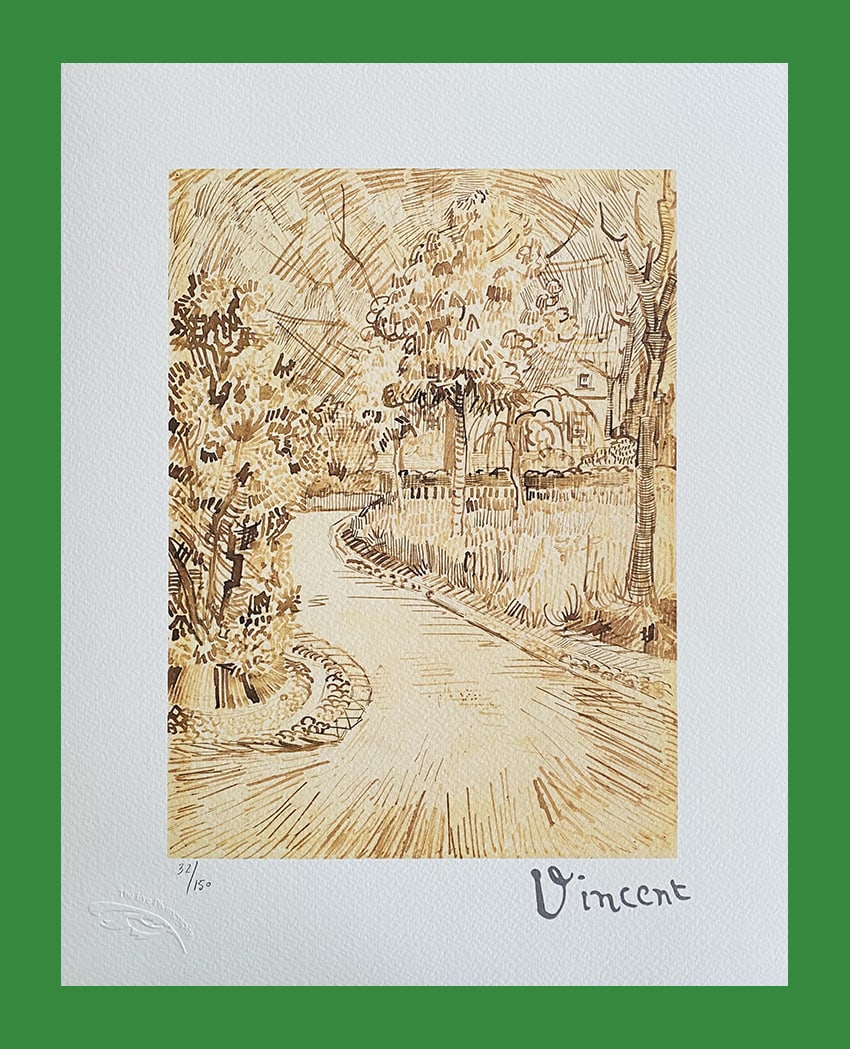Vincent Van Gogh - Garden Path (1 of 6)