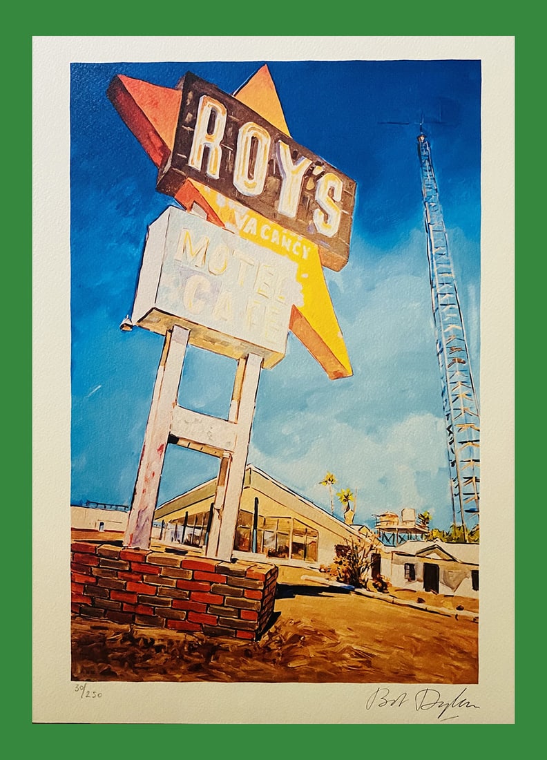 Bob Dylan - Abandoned Path: Bob Dylan "Abandoned Path" Fine Art Print after an original work. Print-signed lower right, numbered lower left.Excellent conditions. Shipped with care in solid tube, fast shipping in 3-4 days all ove