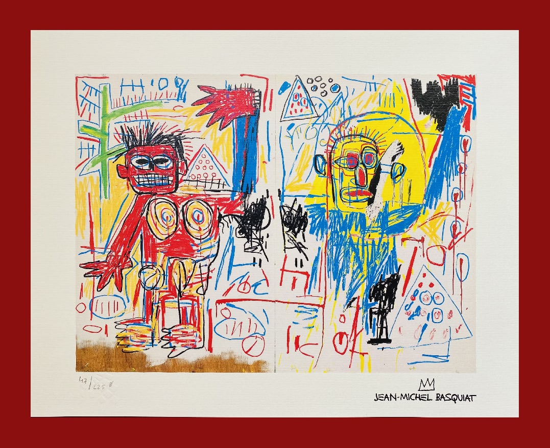 Jean Michel Basquiat - Untitled (1 of 5)