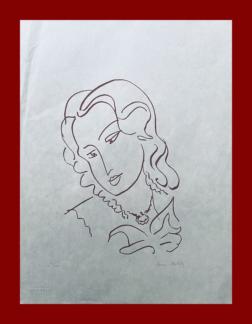 Henri Matisse - Face of a Woman (1 of 4)