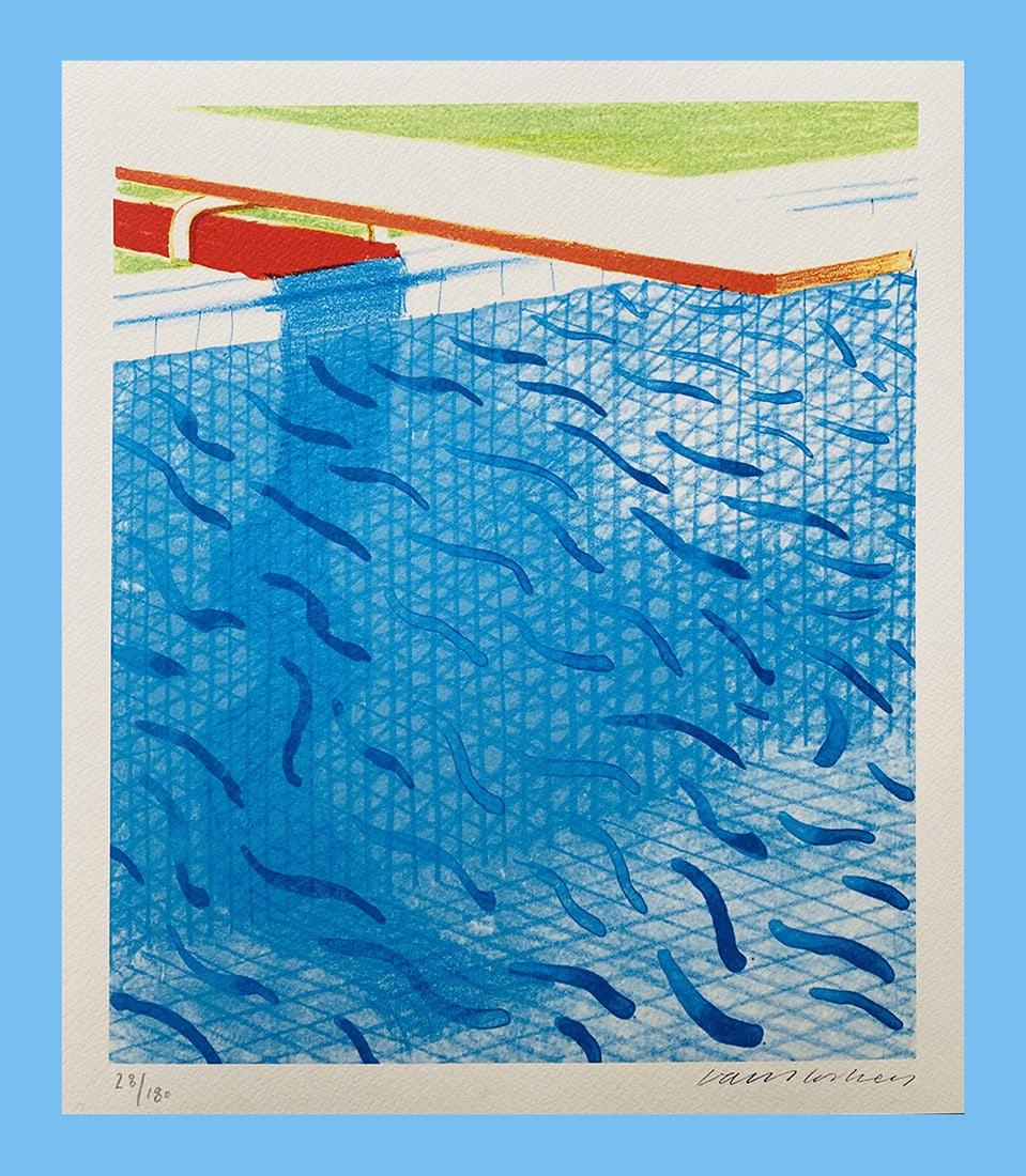 David Hockney - Portrait of Water (1 of 4)