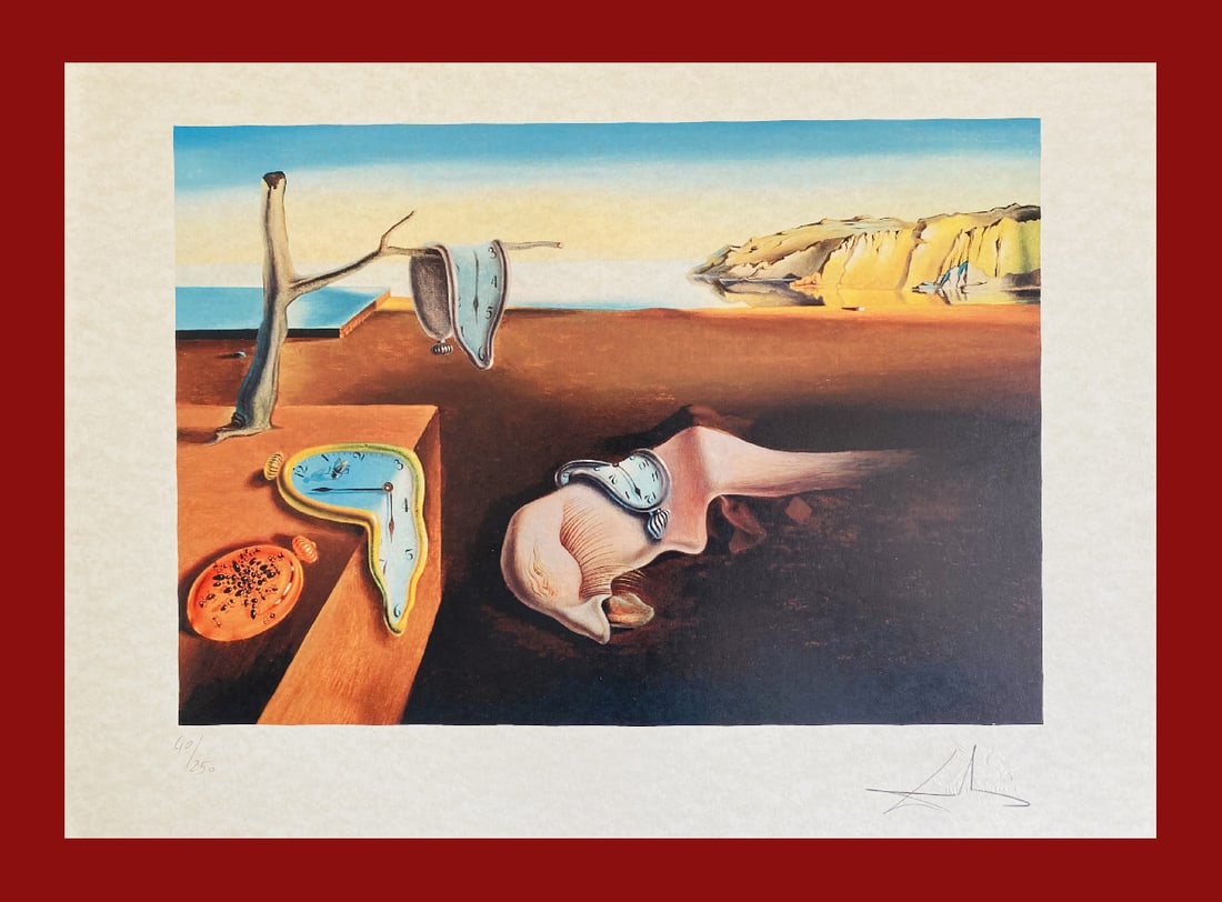 Salvador Dali - The Persistence of Memory (1 of 6)
