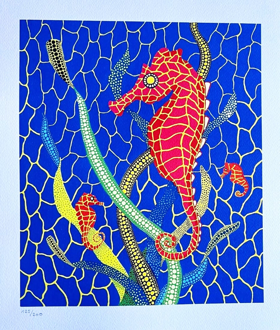 Yayoi Kusama - Seahorse (1 of 5)
