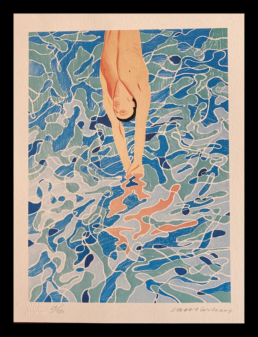 David Hockney - The Diver (1 of 6)