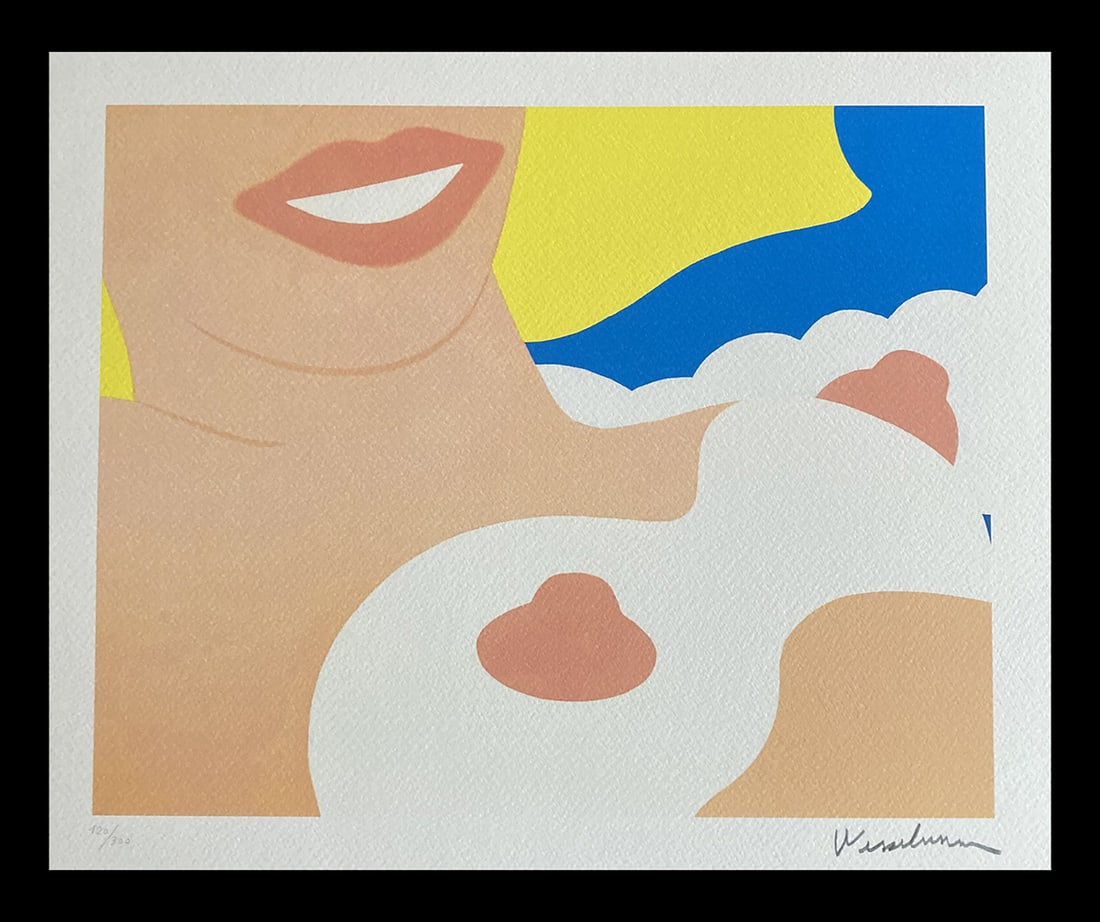 Tom Wesselmann - Nude: Tom Wesselmann "Nude" Chromolitograph after an original work. Print-Signed on lower Right. Numbered lower left. Excellent conditions. Shipped with care in solid tube, fast shipping in 3-4 days all ove