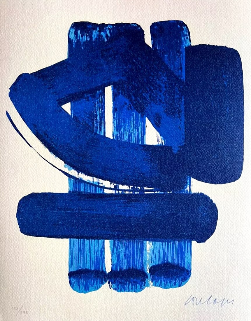 Pierre Soulages - Lithograph N.37 (1 of 6)