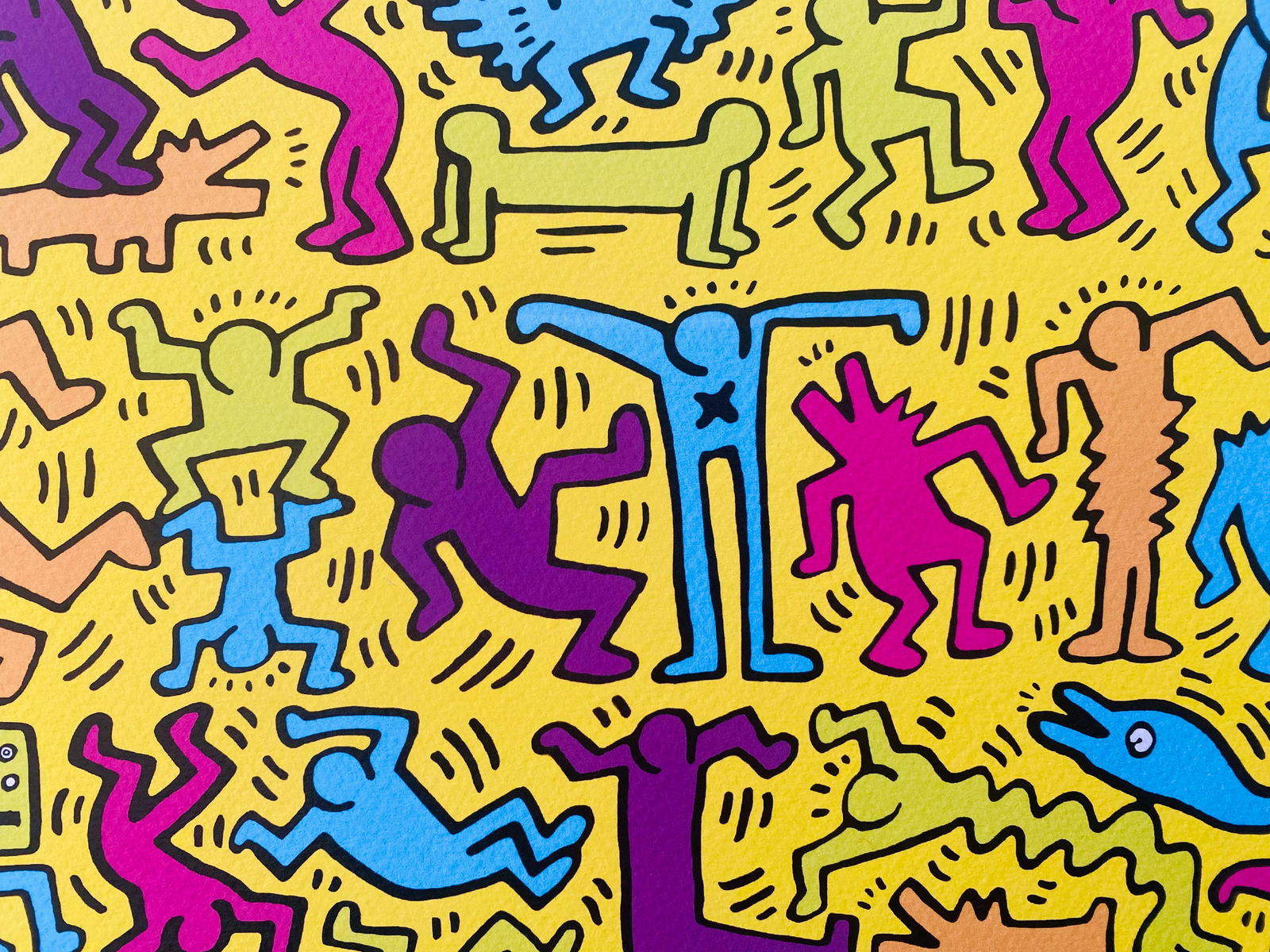 Keith Haring - Dancing - 2