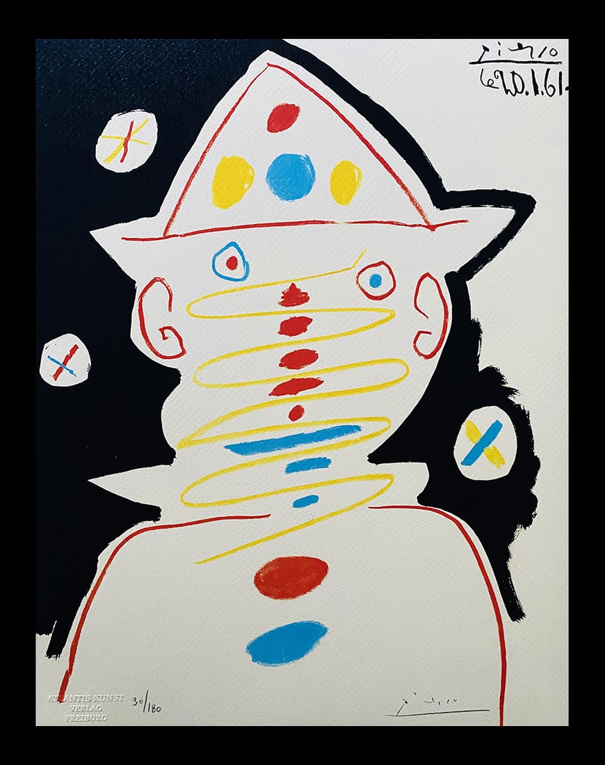 Pablo Picasso - Arlequin (1 of 5)