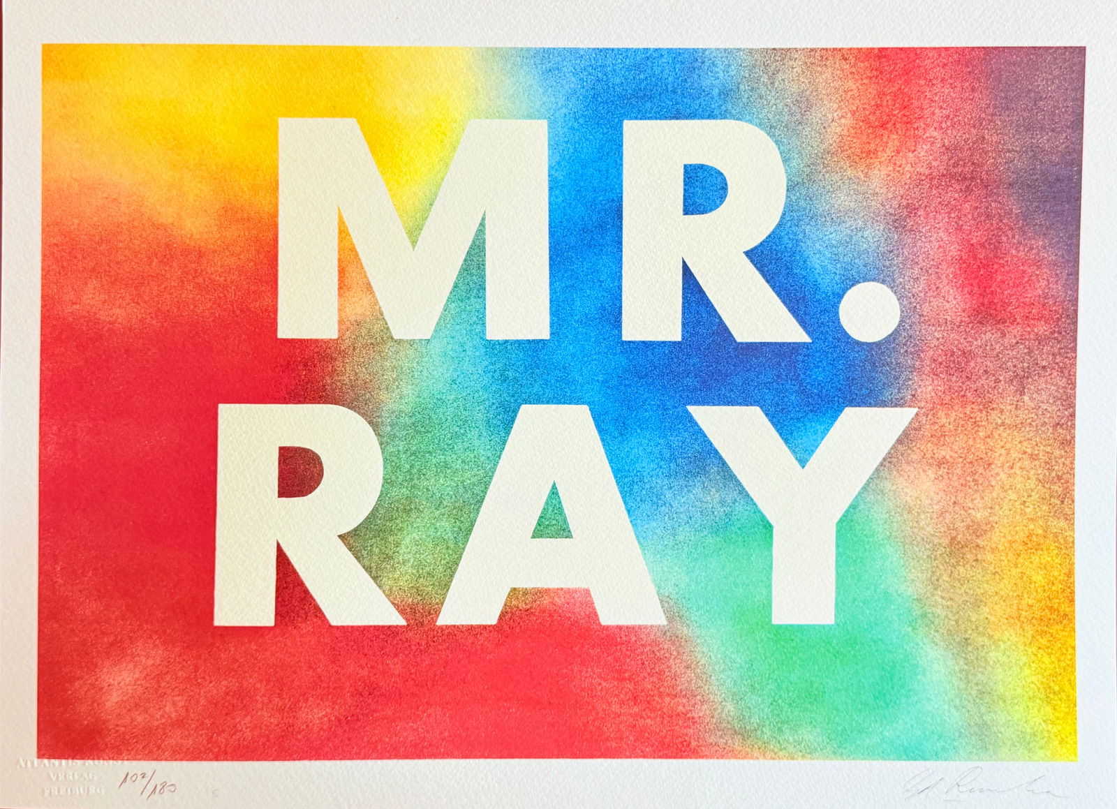 Ed Ruscha - Mr. Ray (1 of 5)