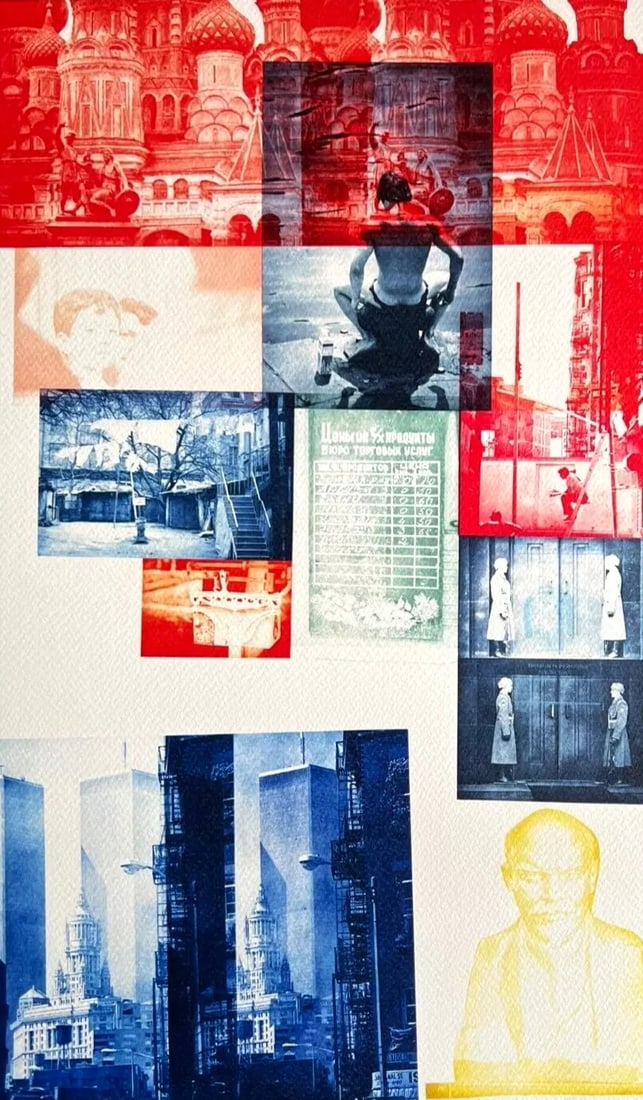 Robert Rauschenberg - American Array I - 2