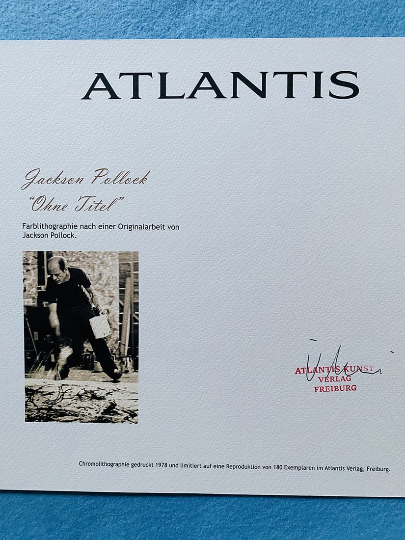 Jackson Pollock - Untitled - 5