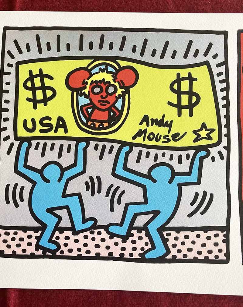 Keith Haring - Tryptich - 3