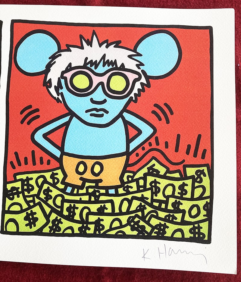 Keith Haring - Tryptich - 4