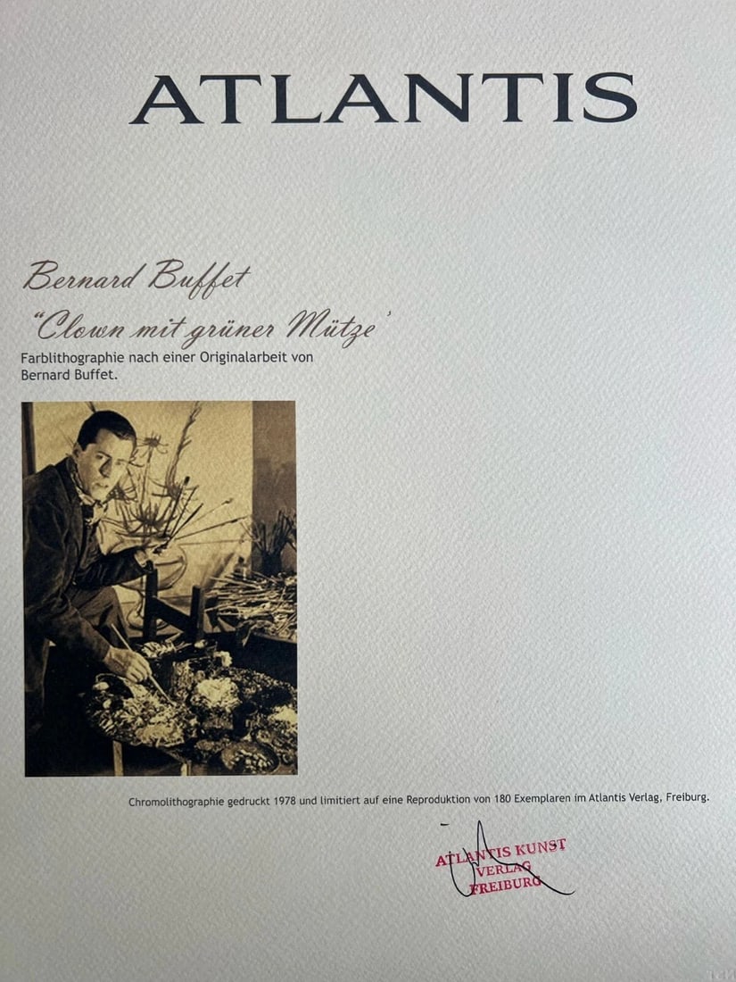 Bernard Buffet - Clown - 5