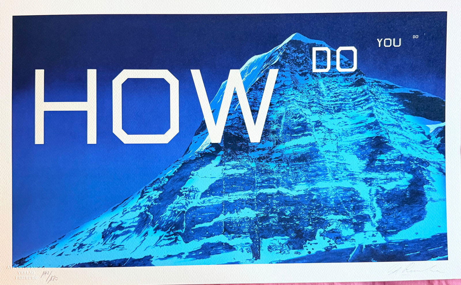 Ed Ruscha - How do you do (1 of 5)