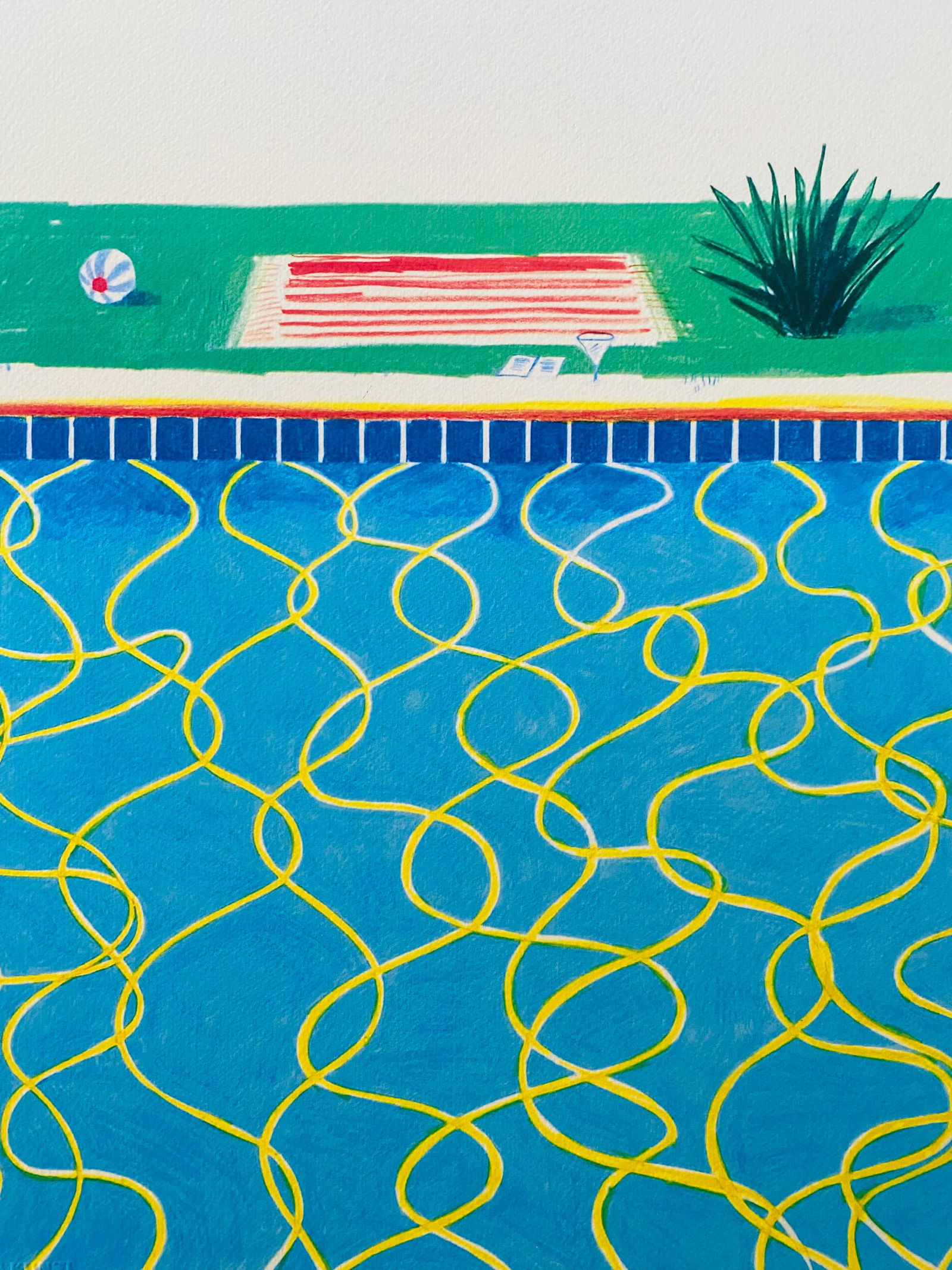 David Hockney - Pool - 2