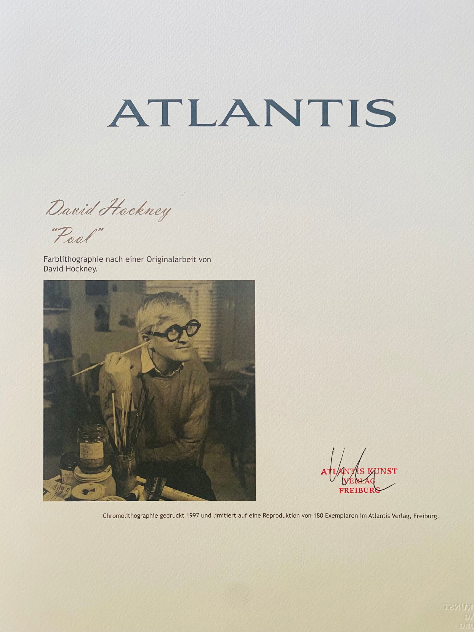 David Hockney - Pool - 5