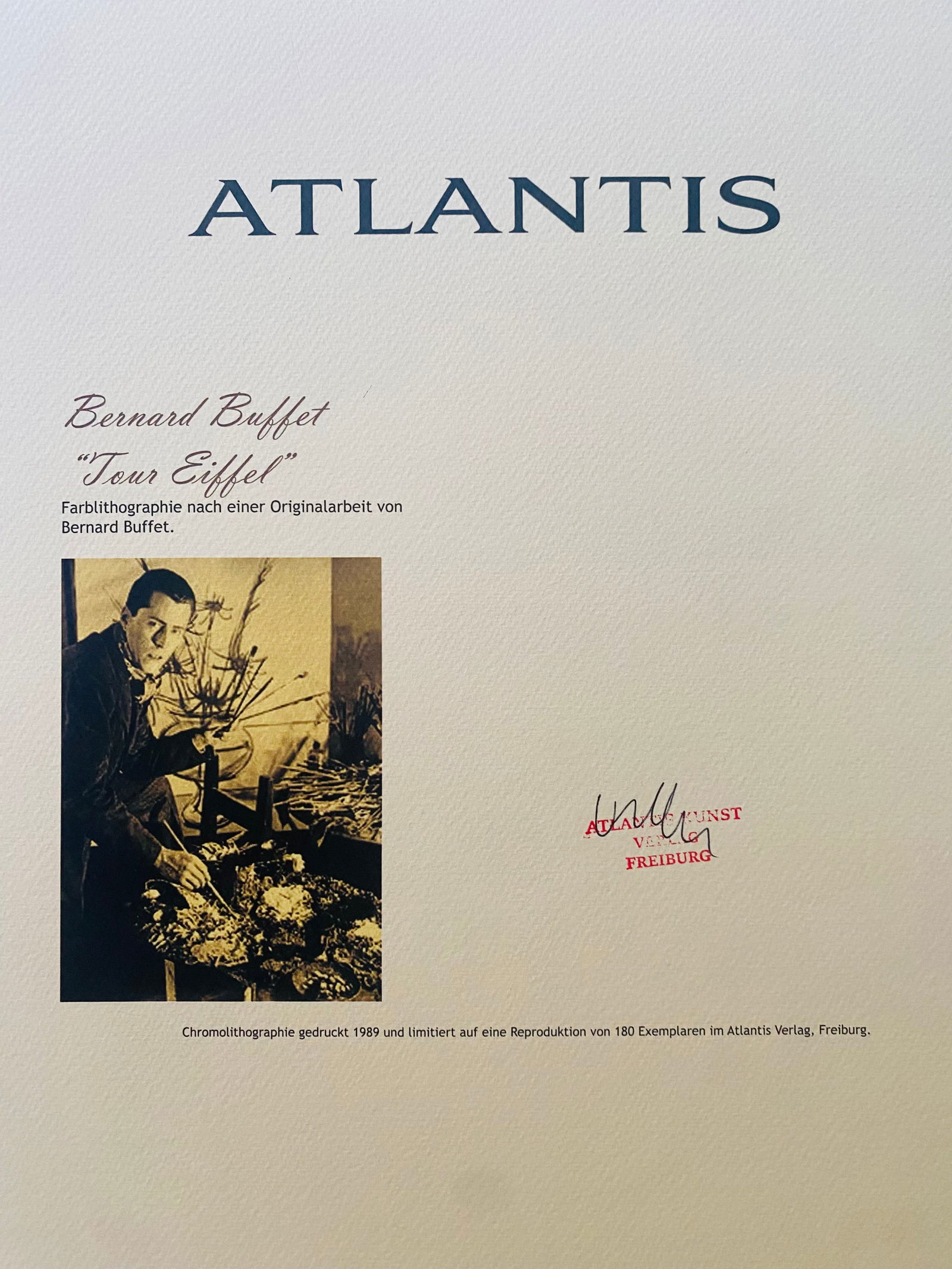 Bernard Buffet - Tour Eiffel - 5