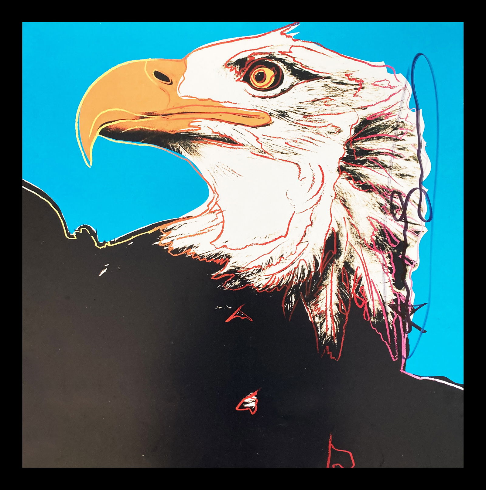 Andy Warhol - Endangered Species: Bald Eagle (1 of 4)