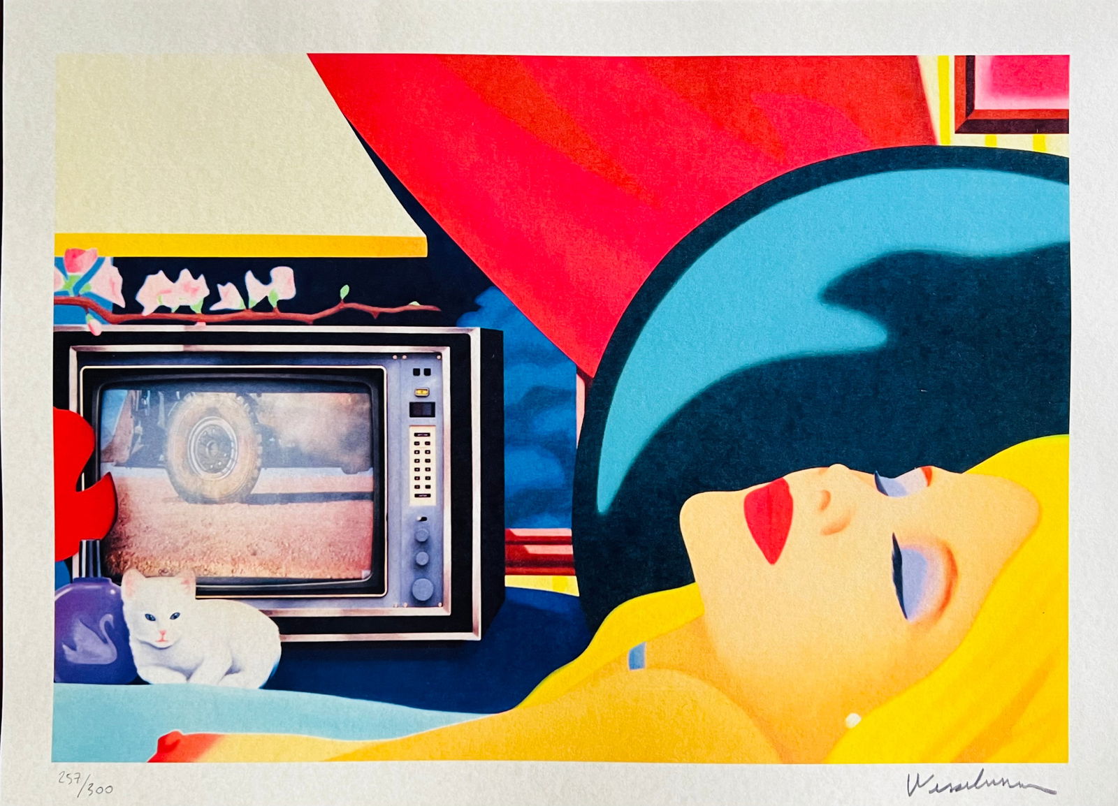 Tom Wesselmann - Bedroom Blonde with TV (1 of 5)
