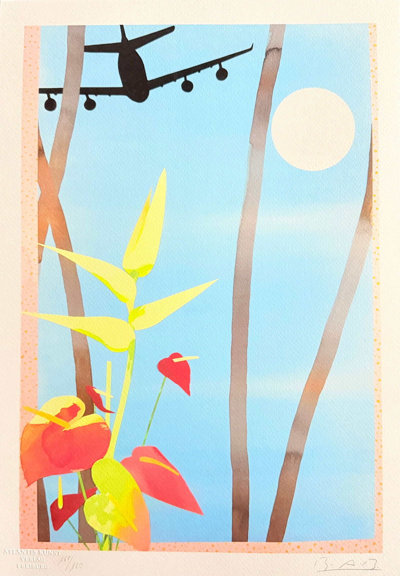 Billy Al Bengston - Ka'an Watercolor (1 of 6)