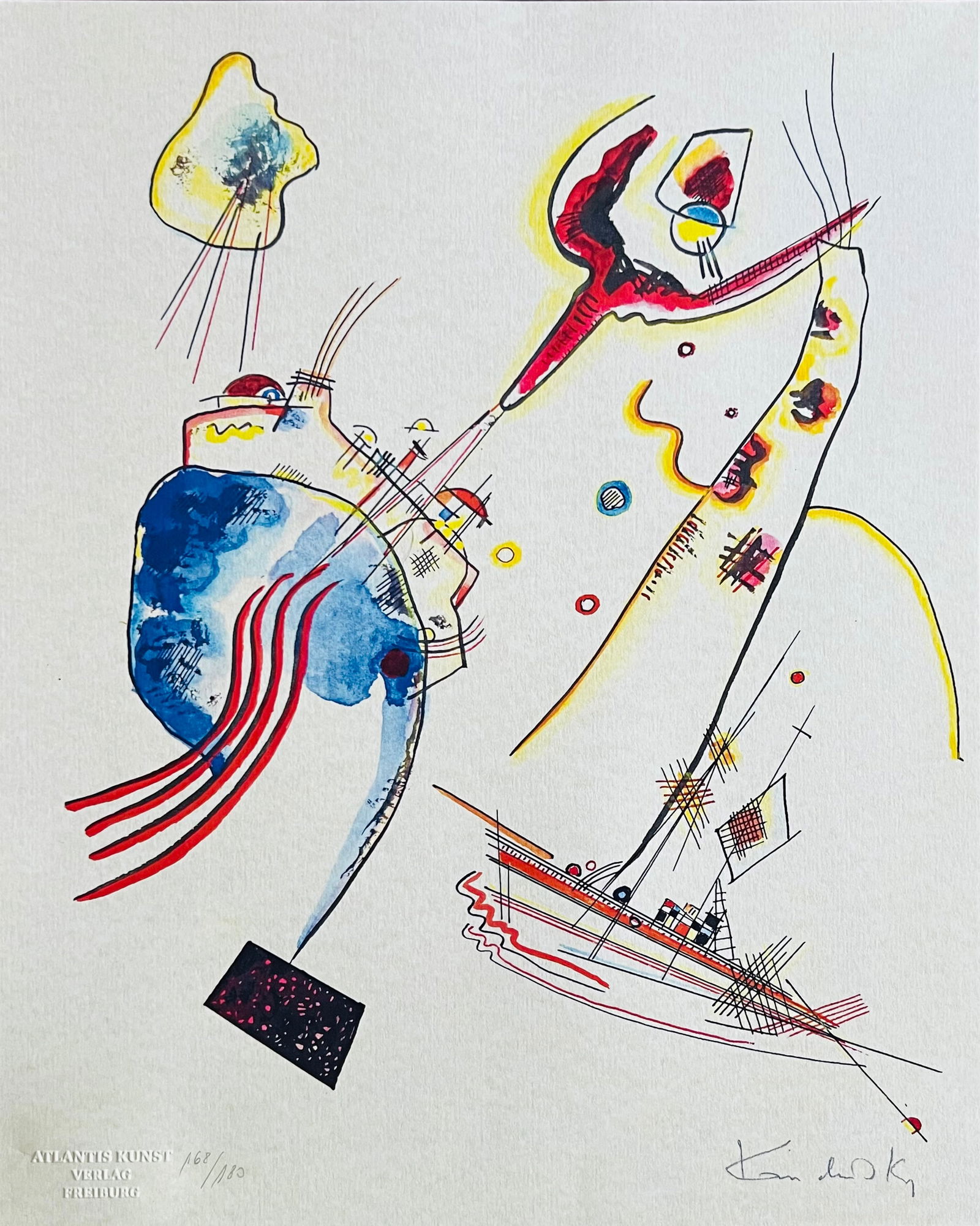 Wassily Kandinsky - In The Happy Harbour (1 of 5)