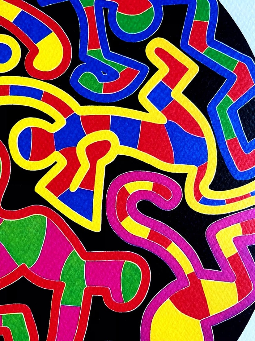 Keith Haring - Monkey Puzzle - 2