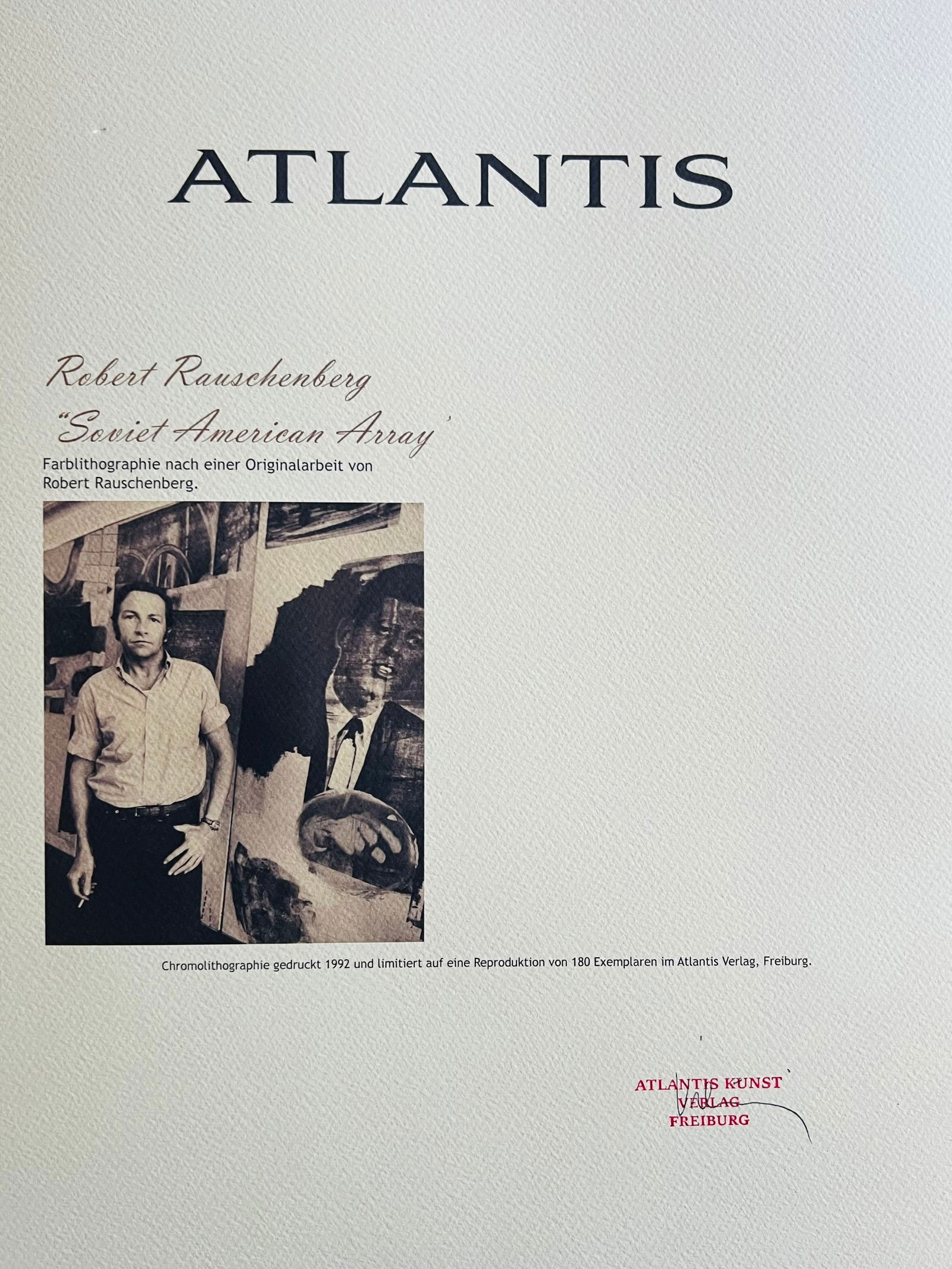 Robert Rauschenberg - Soviet American Array - 5