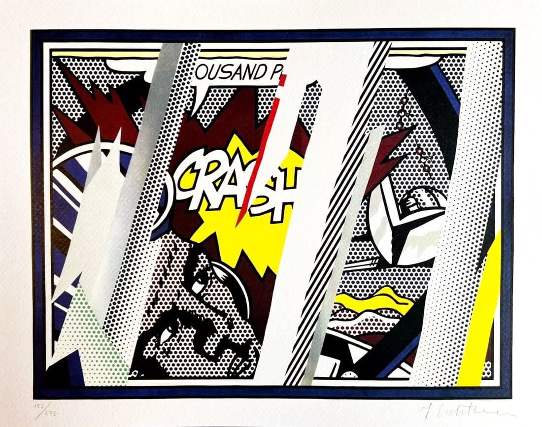 Roy Lichtenstein - Reflections: Crash (1 of 5)