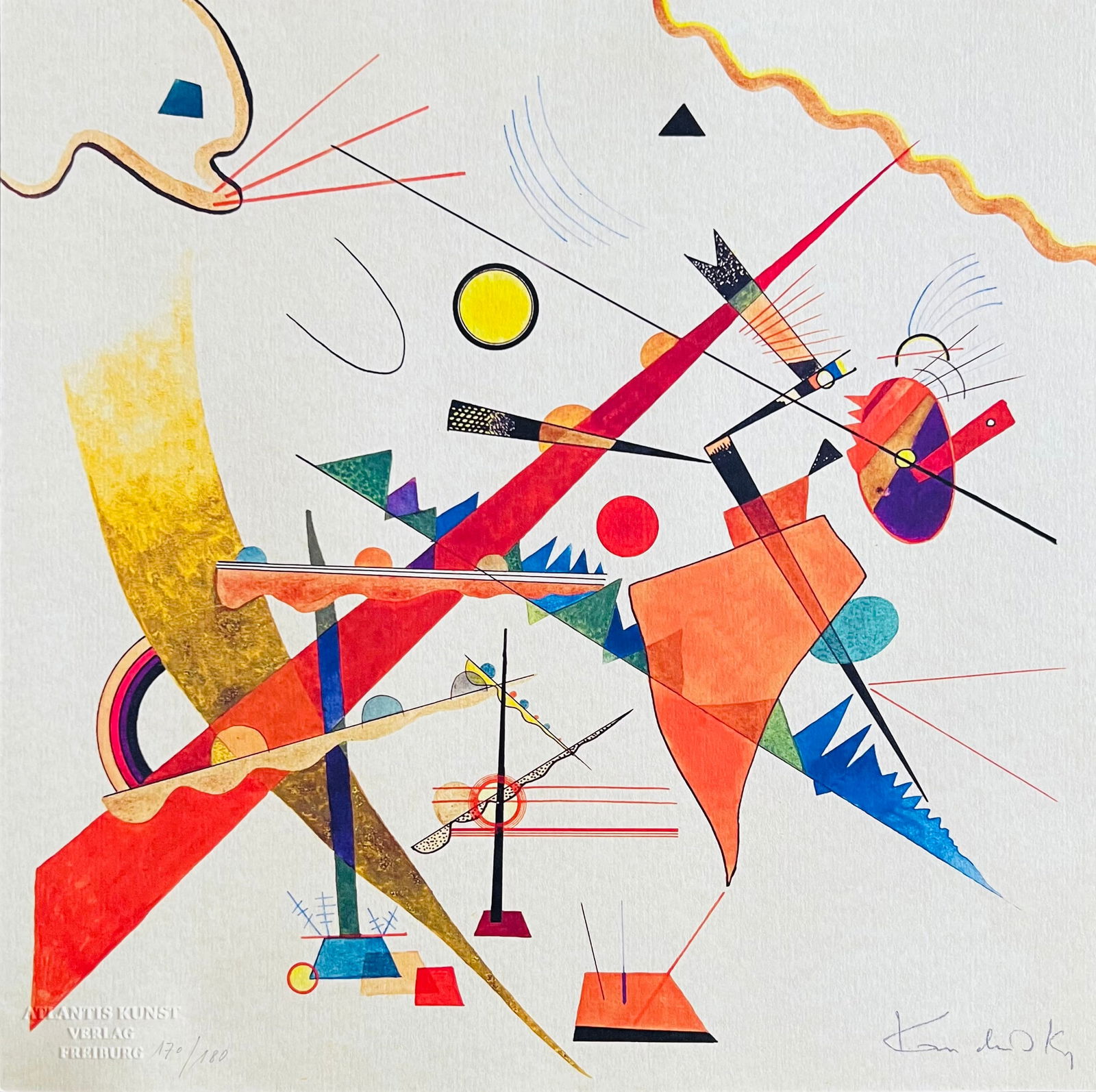 Wassily Kandinsky - Turbulent Ascent (1 of 5)
