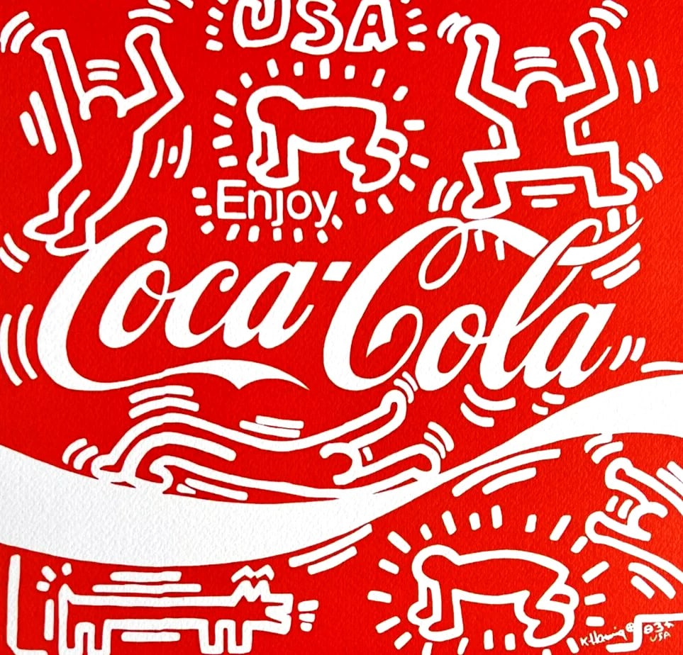 Keith Haring - Coca Cola - 2