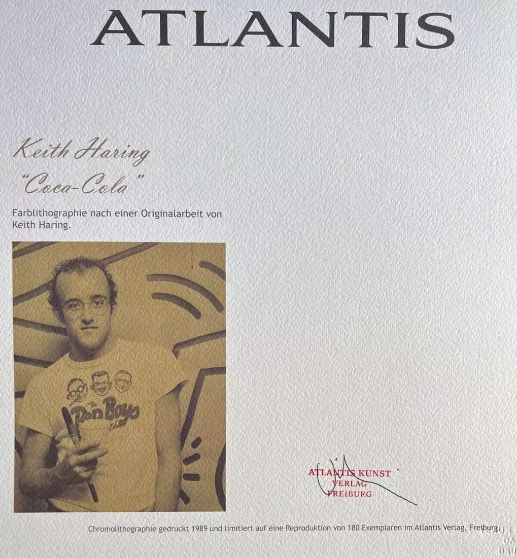 Keith Haring - Coca Cola - 5