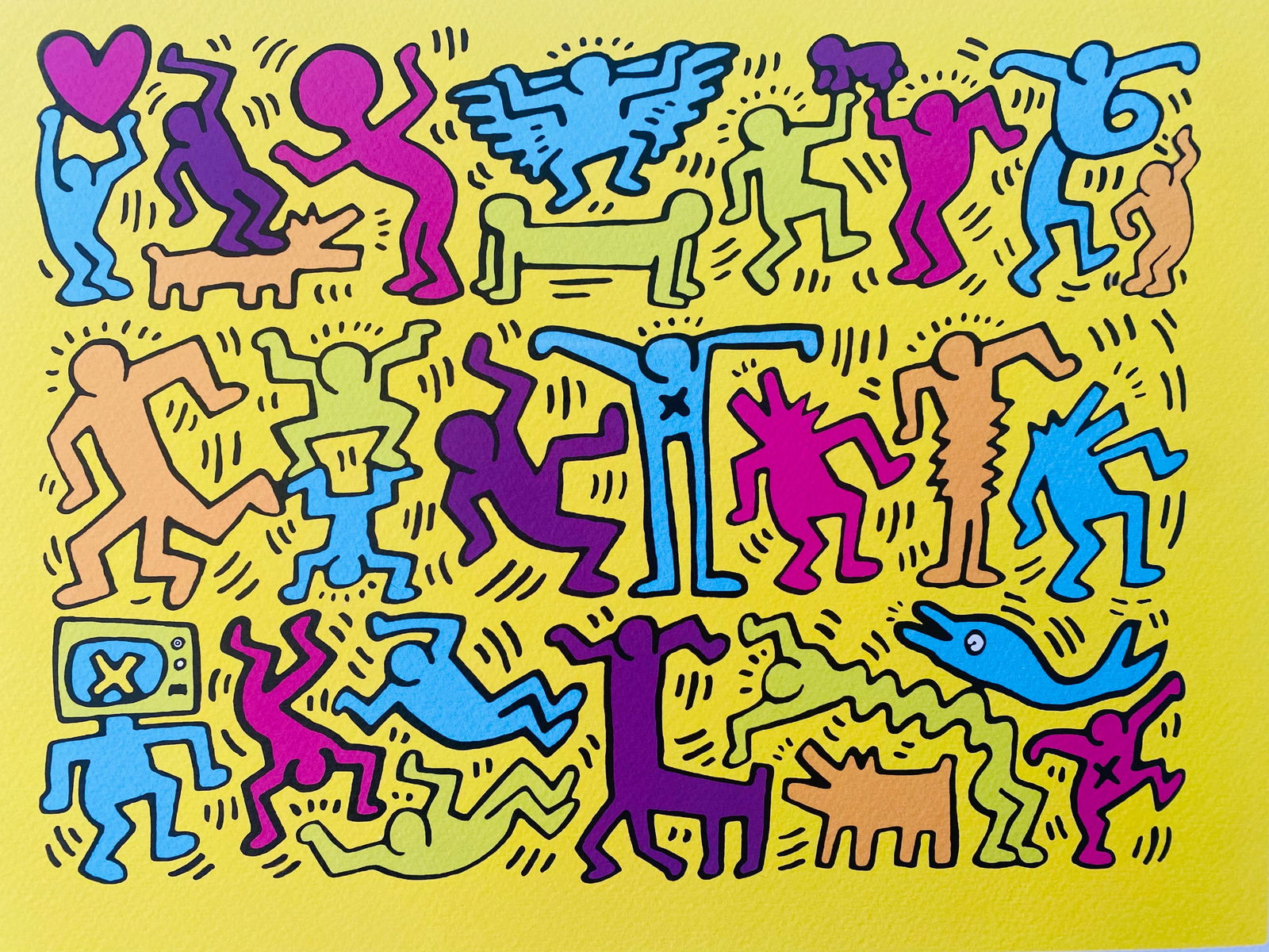 Keith Haring - Dancing - 2