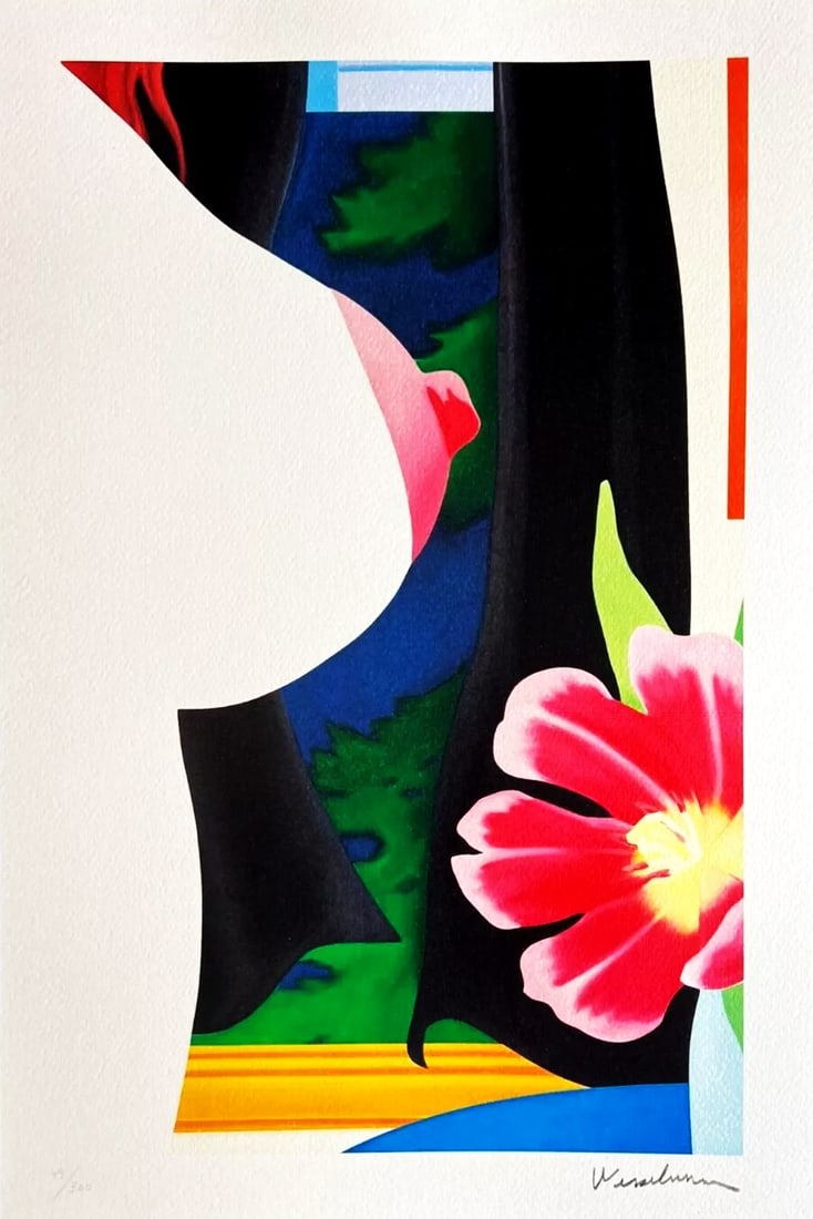 Tom Wesselmann - Bedroom Painting: Tom Wesselmann "Bedroom Painting" Chromolitograph after an original work. Print-signed lower right. Numbered lower left. Excellent conditions. Shipped with care in solid tube, fast shipping in 3-4 day