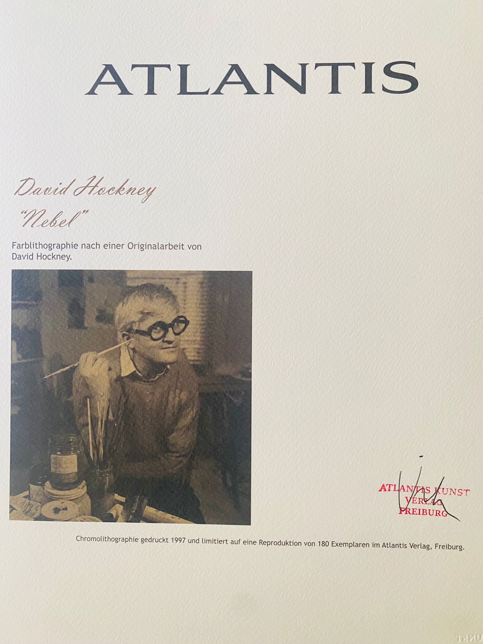 David Hockney - Mist - 5