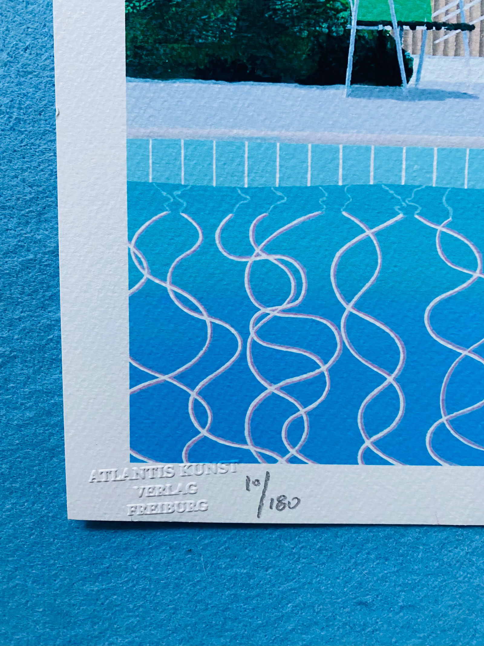 David Hockney - Nick's Pool - 2