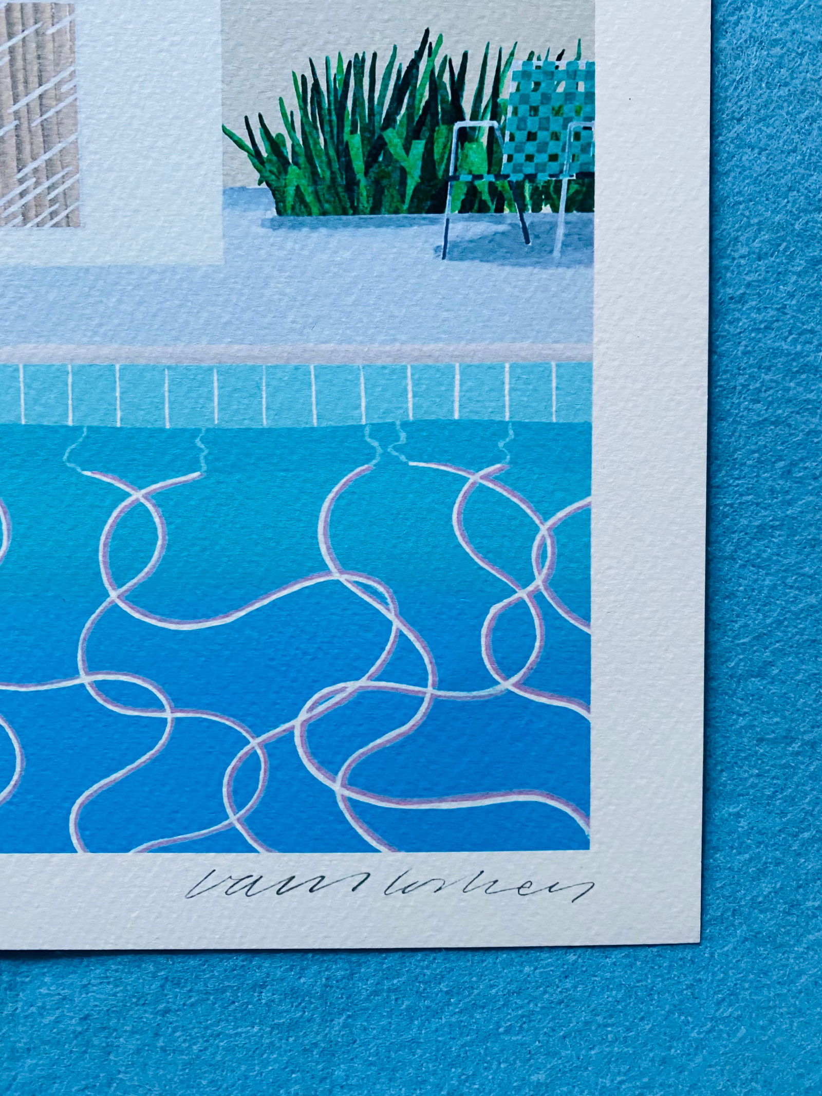 David Hockney - Nick's Pool - 3