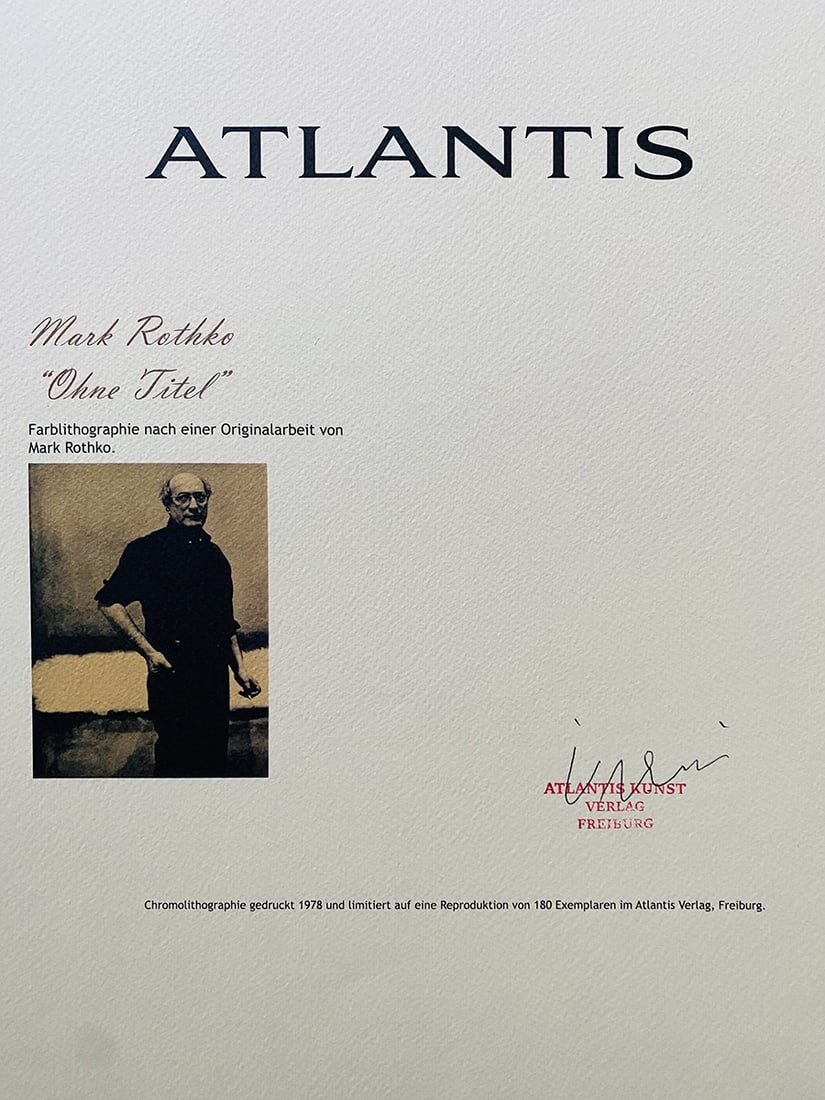 Mark Rothko - Untitled - 5