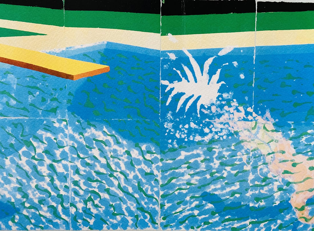 David Hockney - The Diver - 2